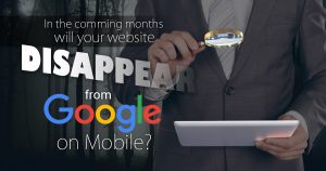 googles separate mobile index
